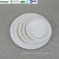 6 7 8 9 10 inch Wholesale Biodegradable Disposable Cornstarch Plastic Round Plates